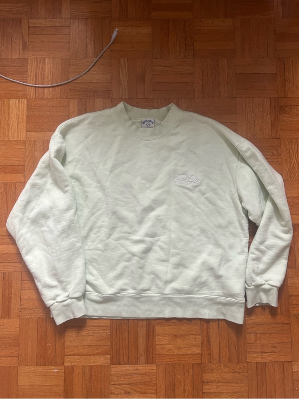 Teayou - Women's Crewneck Sweatshirt in Mint loungewear après sport